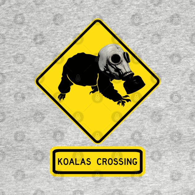 Koalas Crossing by SteelWoolBunny